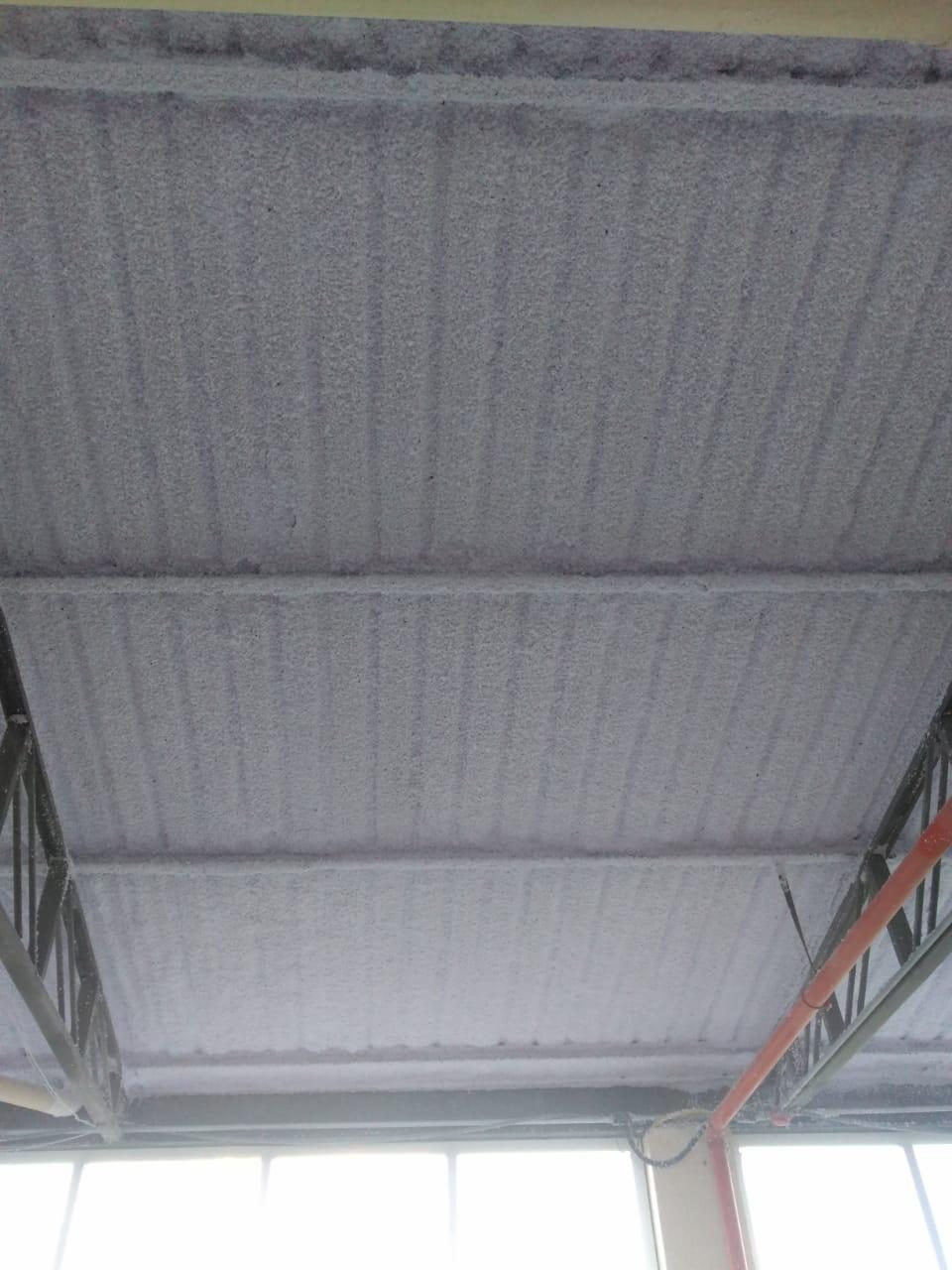 Aplicação do material